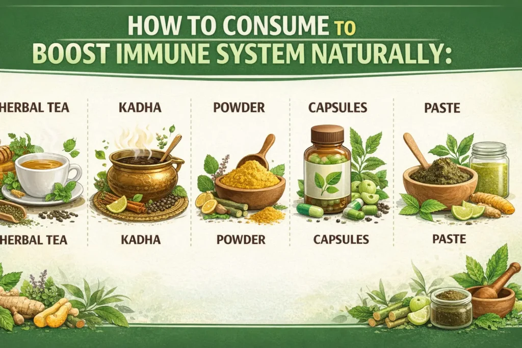 How to Consume How to Boost Immune System Naturally: