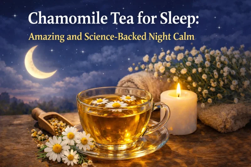 Chamomile Tea for Sleep: Amazing and Science-Backed Night Calm: