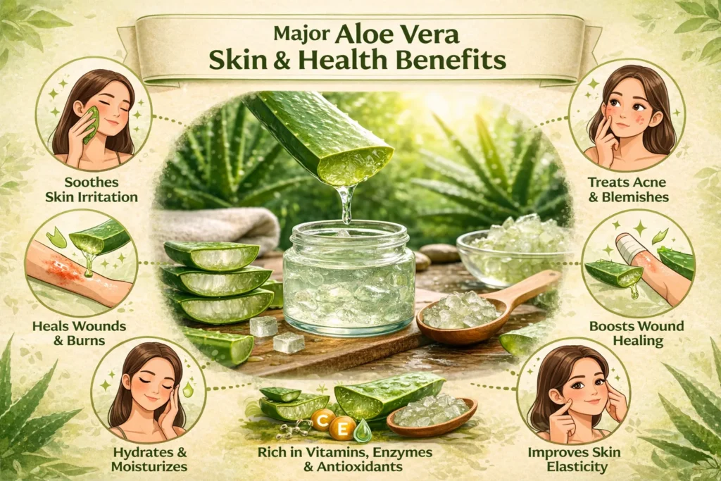 Aloe Vera for Skin