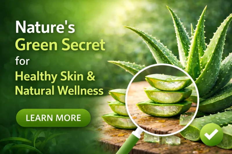 Aloe Vera for Skin and Wellness: Ayurvedic Wisdom and Science-Backed Benefits for Natural Health