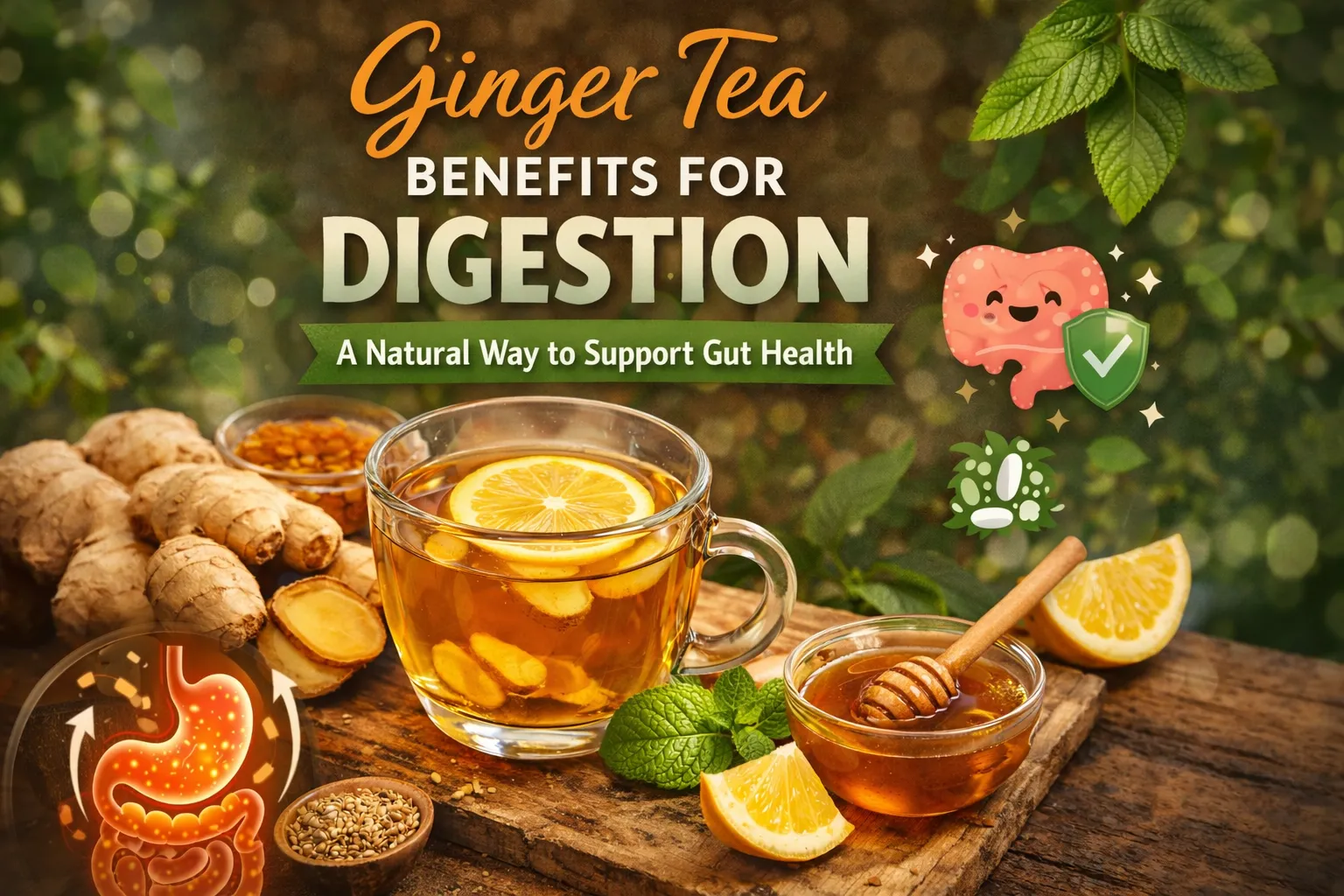Ginger Tea Benefits for Digestion