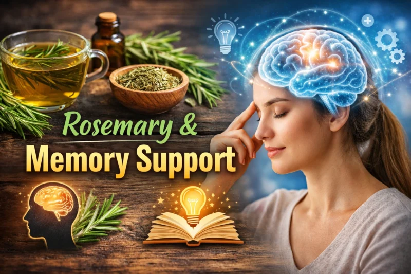 Rosemary and Memory Support: How This Powerful Herb Boosts Brain Function Naturally:2026