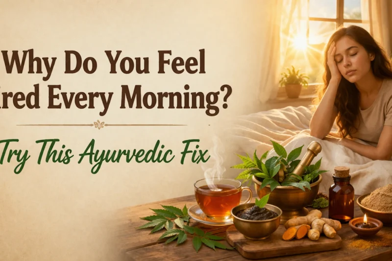 Why Do You Feel Tired Every Morning? Try This amazing Ayurvedic Fix in 7 days