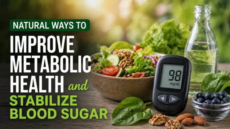 Natural Ways to Improve Metabolic Health and Stabilize Blood Sugar Without GLP-1 Drugs: Ayurvedic Remedies That Work